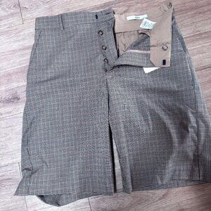 I'M BRIAN Plaid Bermuda Shorts